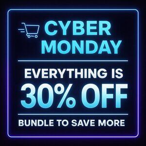 Cyber Monday Closet Sale - Everything is 30% Off!
